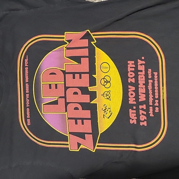 2012 Led Zeppelin concert shirt (Non Vintage) - Picture 3 of 5